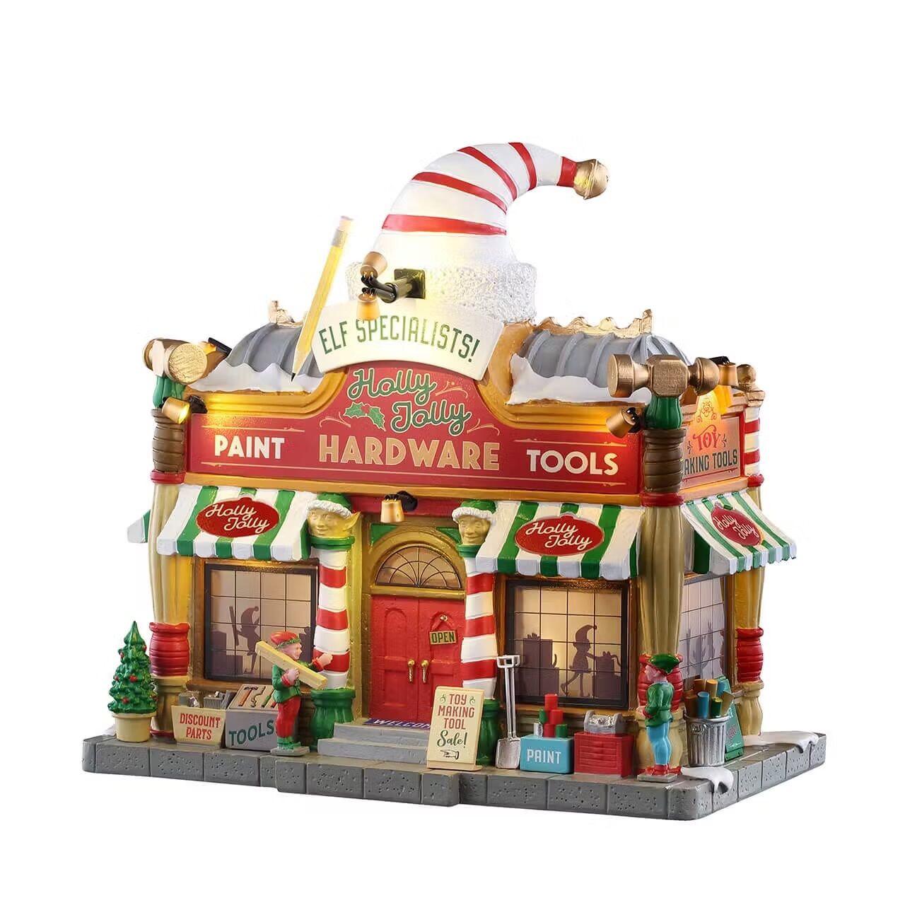 Lemax Holly Jolly Hardware – Delectable Collectibles Inc.