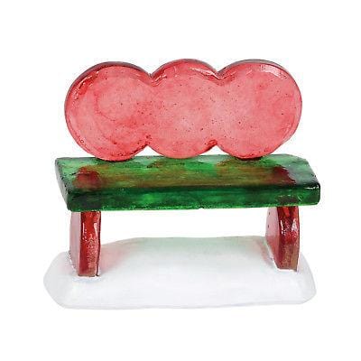 Dept 56 2018 Ca;ndy Corner Bench #6001719 NIB FREE SHIPPING 48 STATES   2018